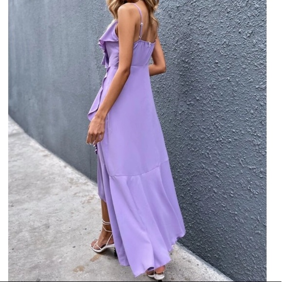 Boho ruffle wrap maxi dress - Picture 5 of 7